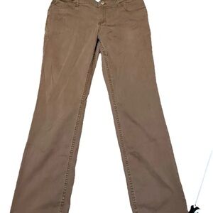 Sonoma Women's Brown Flare Jeans